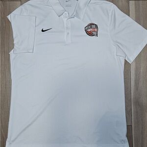 Nike Men's White Polo Shirt